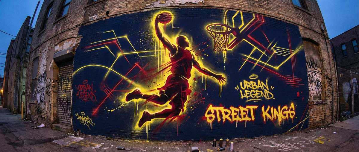 熊猫体育直播 | 詹皇再砍50+传奇永不落幕涂鸦海报